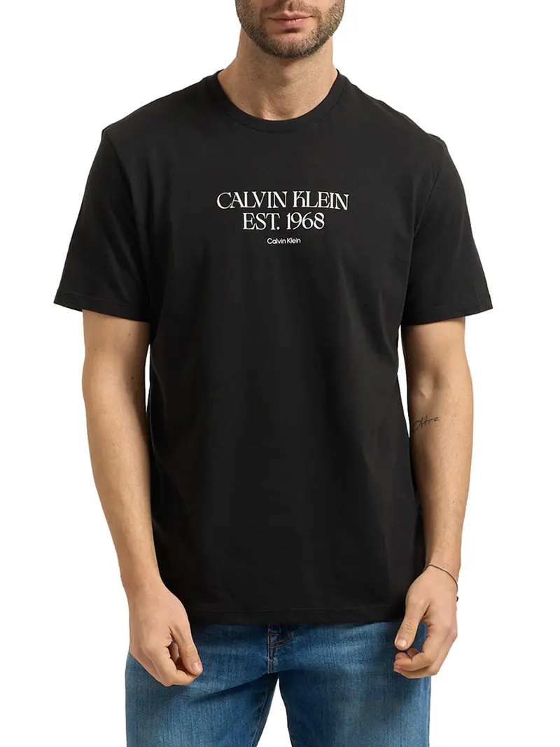 T-Shirt Calvin Klein - Nero