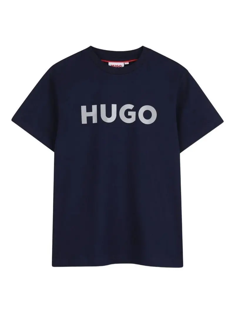 T-shirt con logo frontale