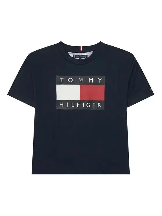 T-shirt con logo stampato