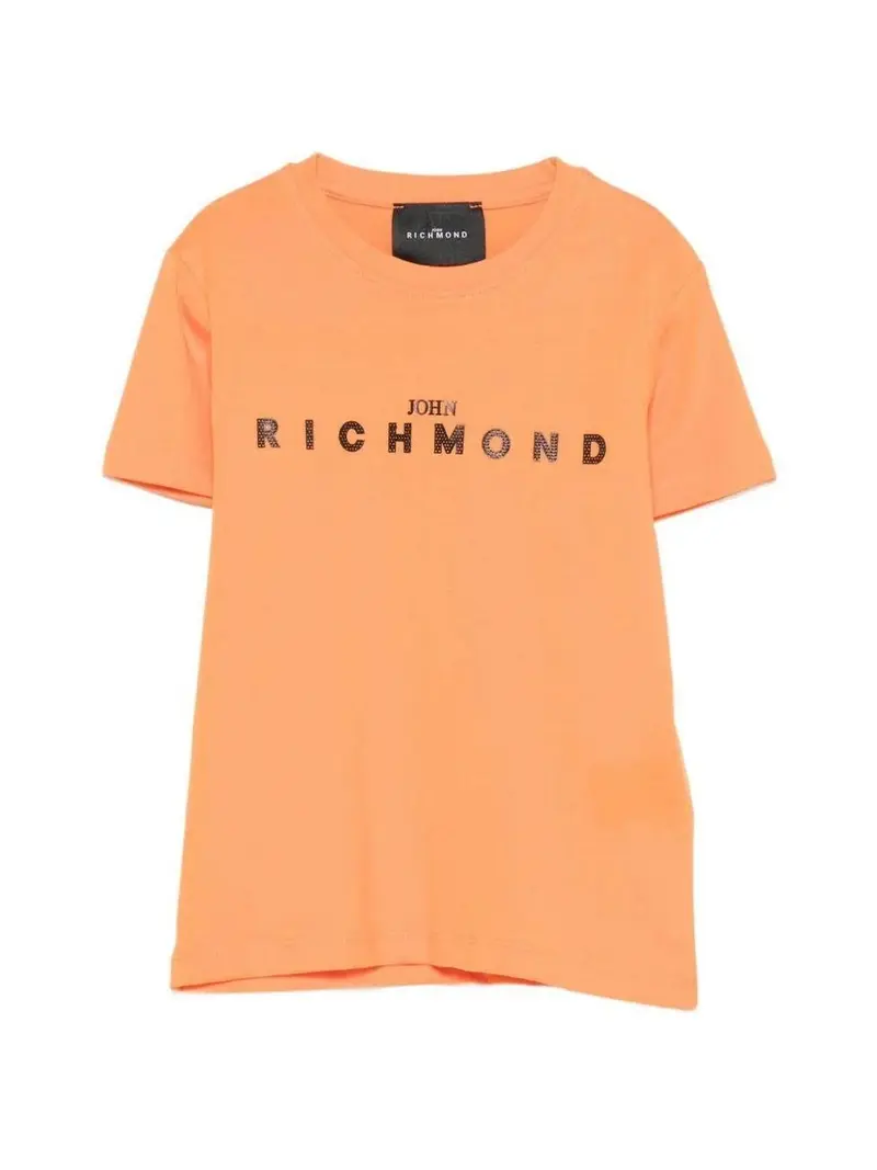 T-shirt con logo sul davanti