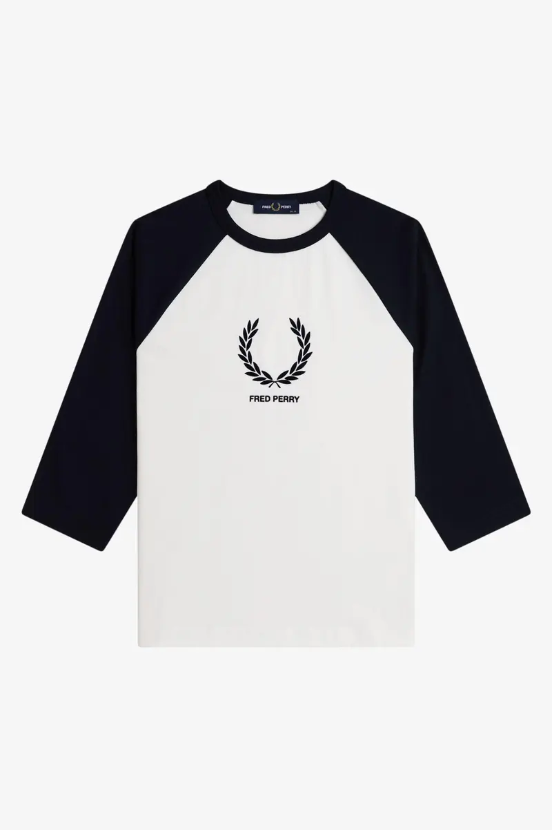 T-shirt con stampa floccata