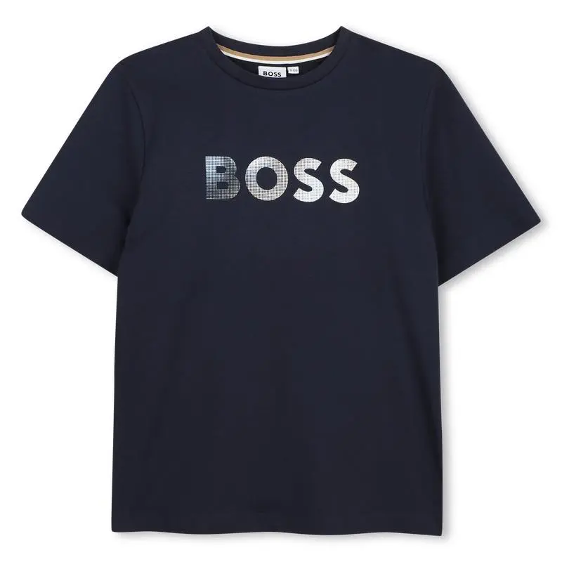 T-shirt con stampa logo