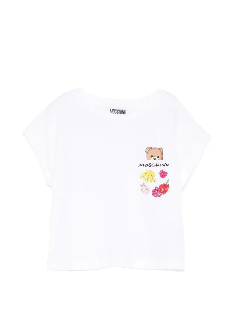 T-shirt con stampa Teddy Bear