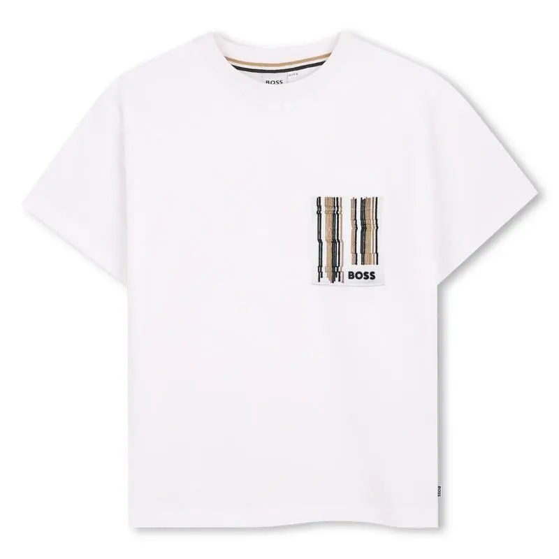 T-shirt con taschino