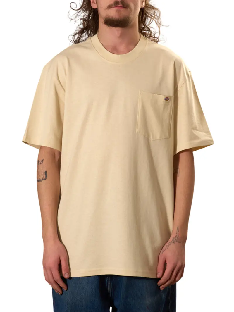 T-Shirt Dickies Luray Pocket - Giallo