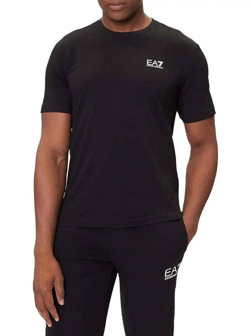T-Shirt Ea7 - Nero/Bianco