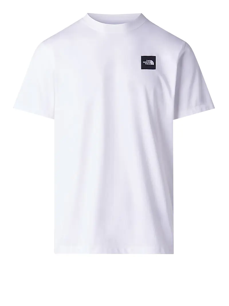 T-Shirt Evolution Box Half Dome Regular The North Face - Bianco