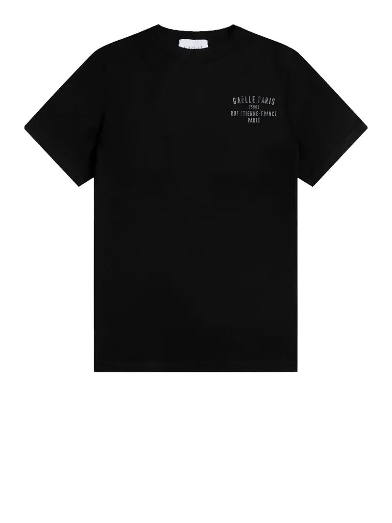 T-Shirt Fit Basic Gaelle Paris - Nero