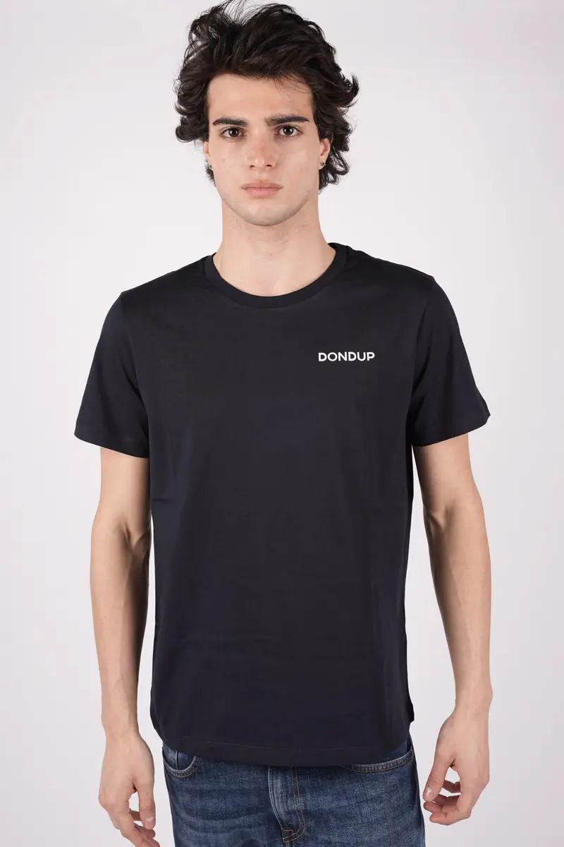 T-shirt girocollo regular in jersey