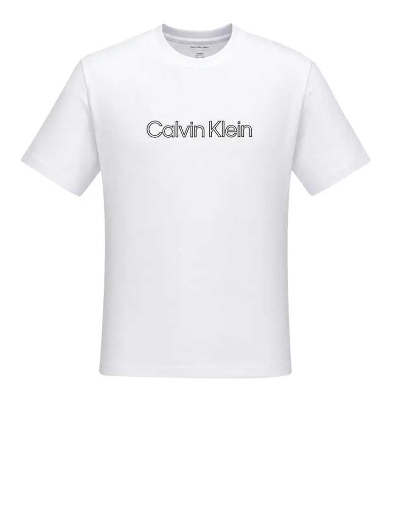T-Shirt Graphic Tees Calvin Klein - Bianco