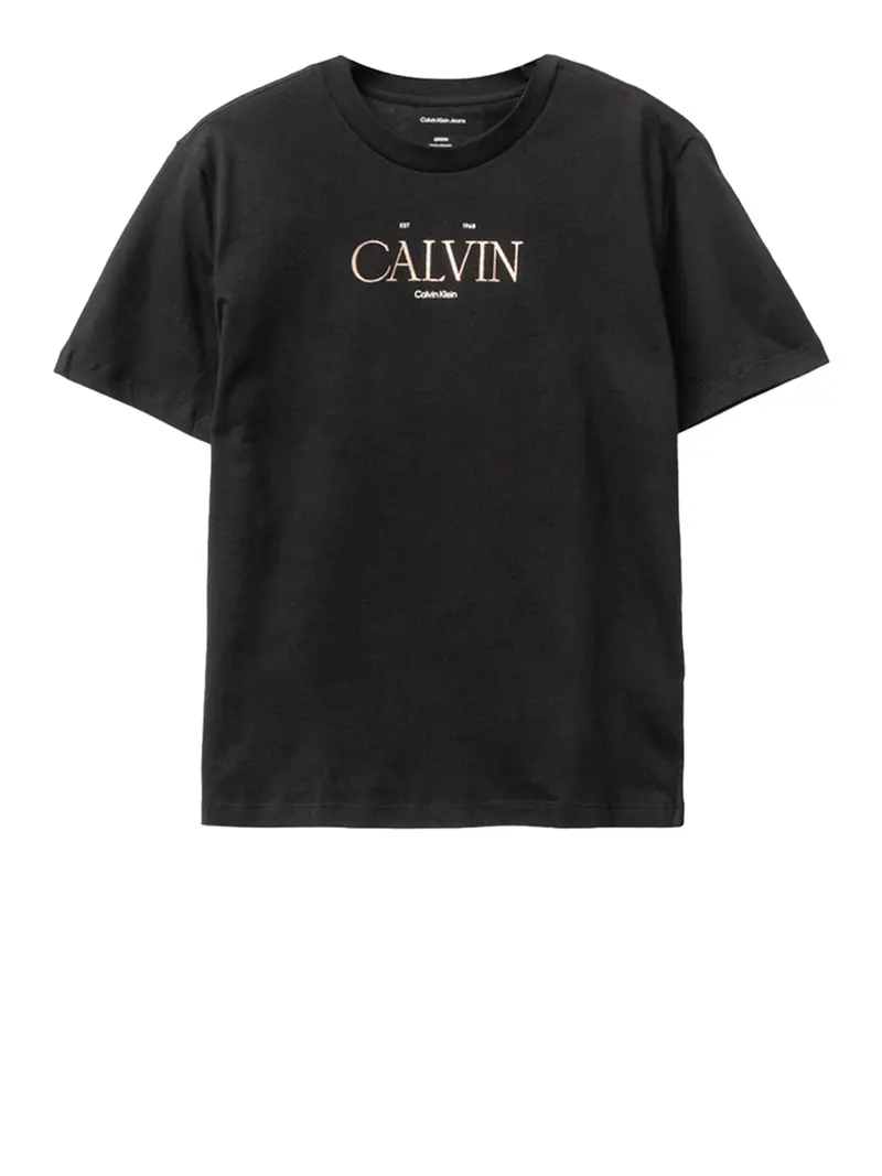T-Shirt Graphic Tees Calvin Klein - Nero