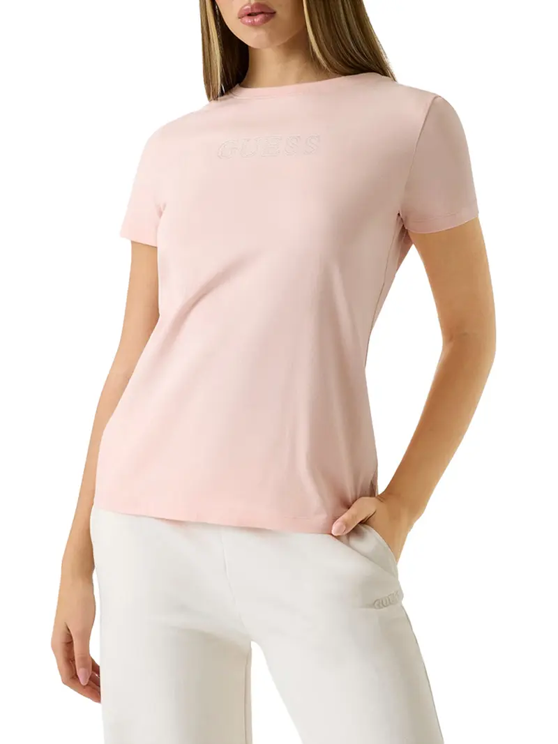 T-Shirt Guess Briana Ss - Rosa