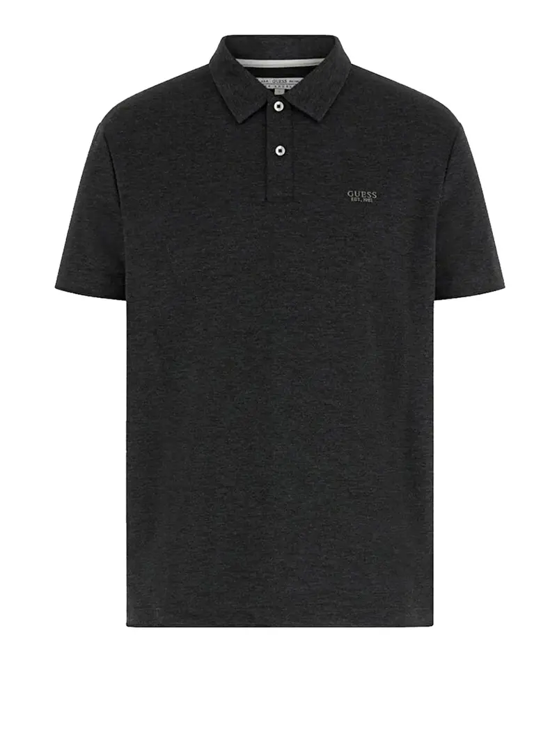 T-Shirt Guess Slim Fit - Nero/Grigio