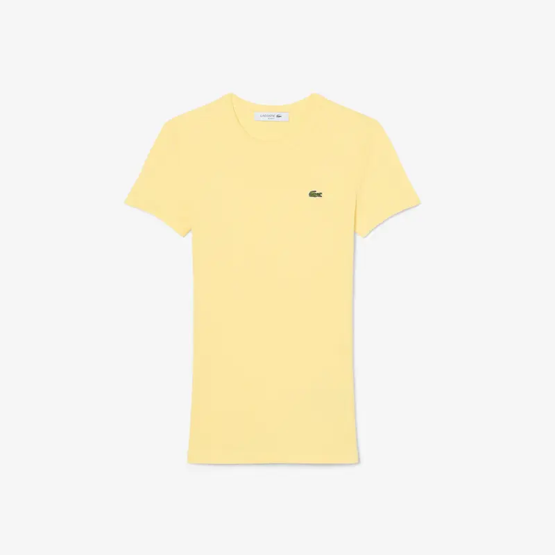 T-shirt in cotone a costine slim fit