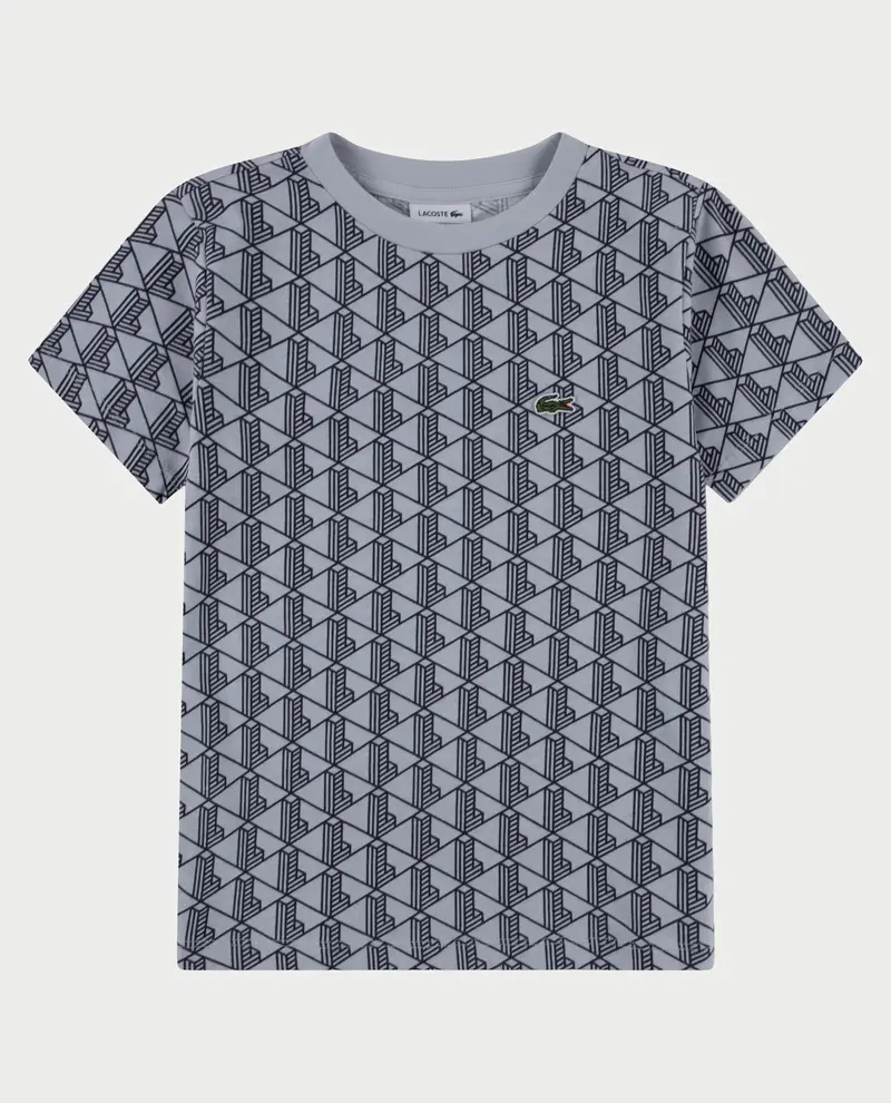 T-shirt in cotone con monogramma