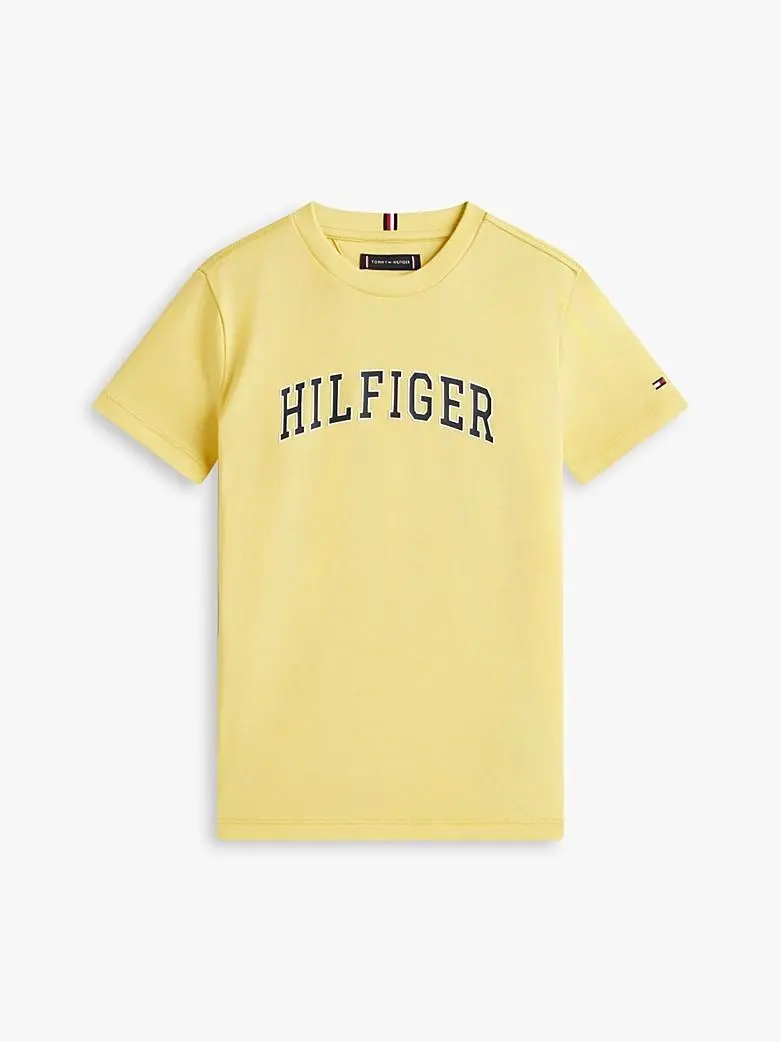 T-shirt in jersey con logo