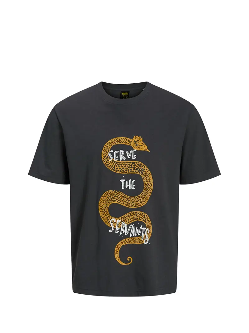 T-Shirt Jack&Jones Jornirvana Tee - Grigio