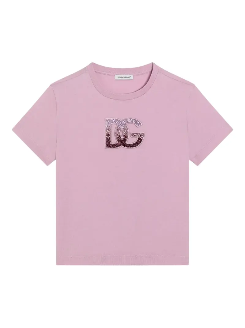 T-shirt lilla per bambina