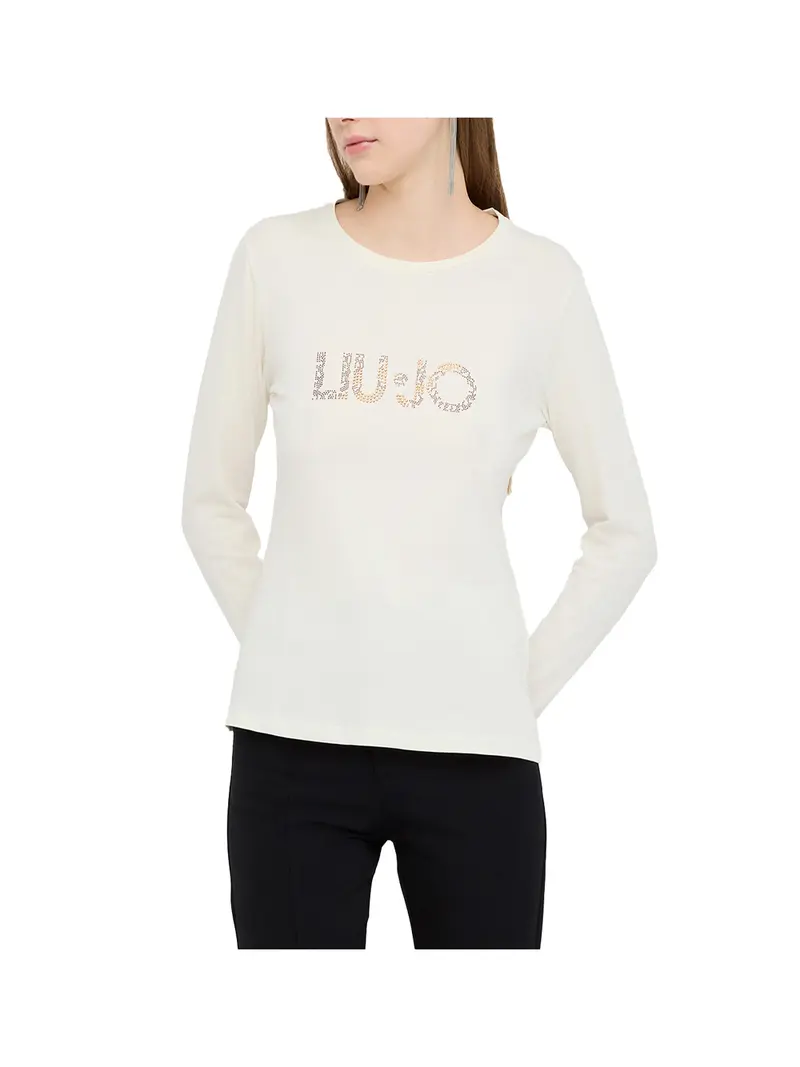 T-shirt Liu Jo Better Bianco Latte