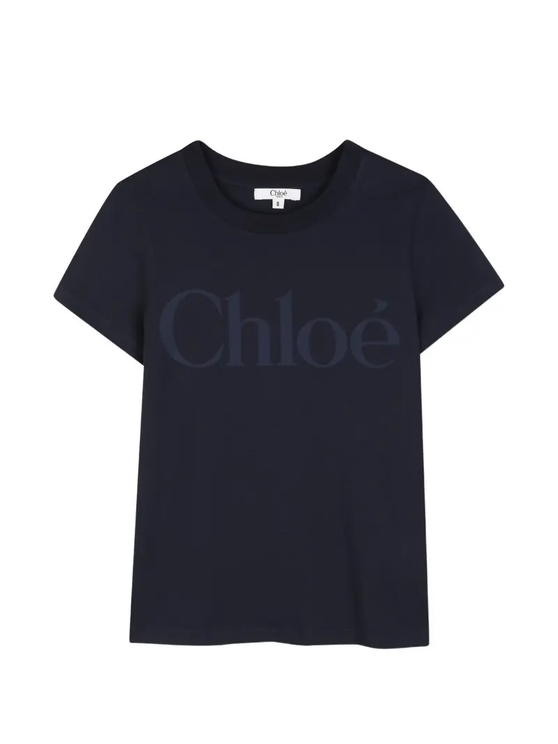 T-shirt marine per bambina