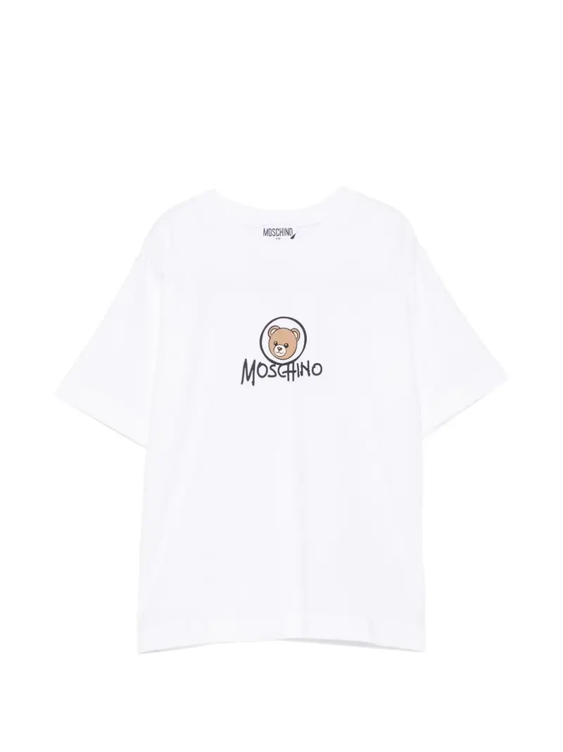 T-shirt maxi bianca per bambino
