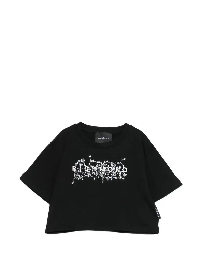 T-shirt modello crop