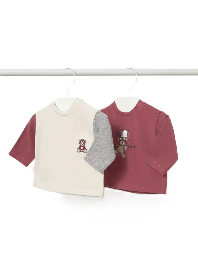 T-shirt multicolor per neonato