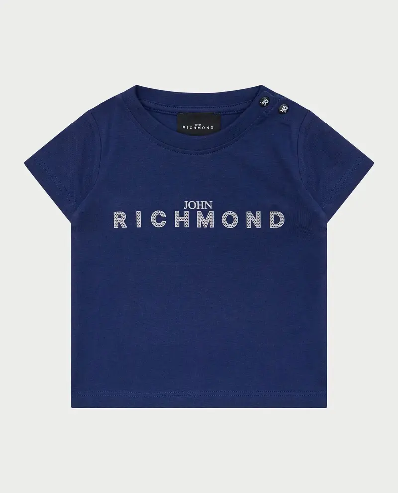 T-shirt neonato con dettaglio logo