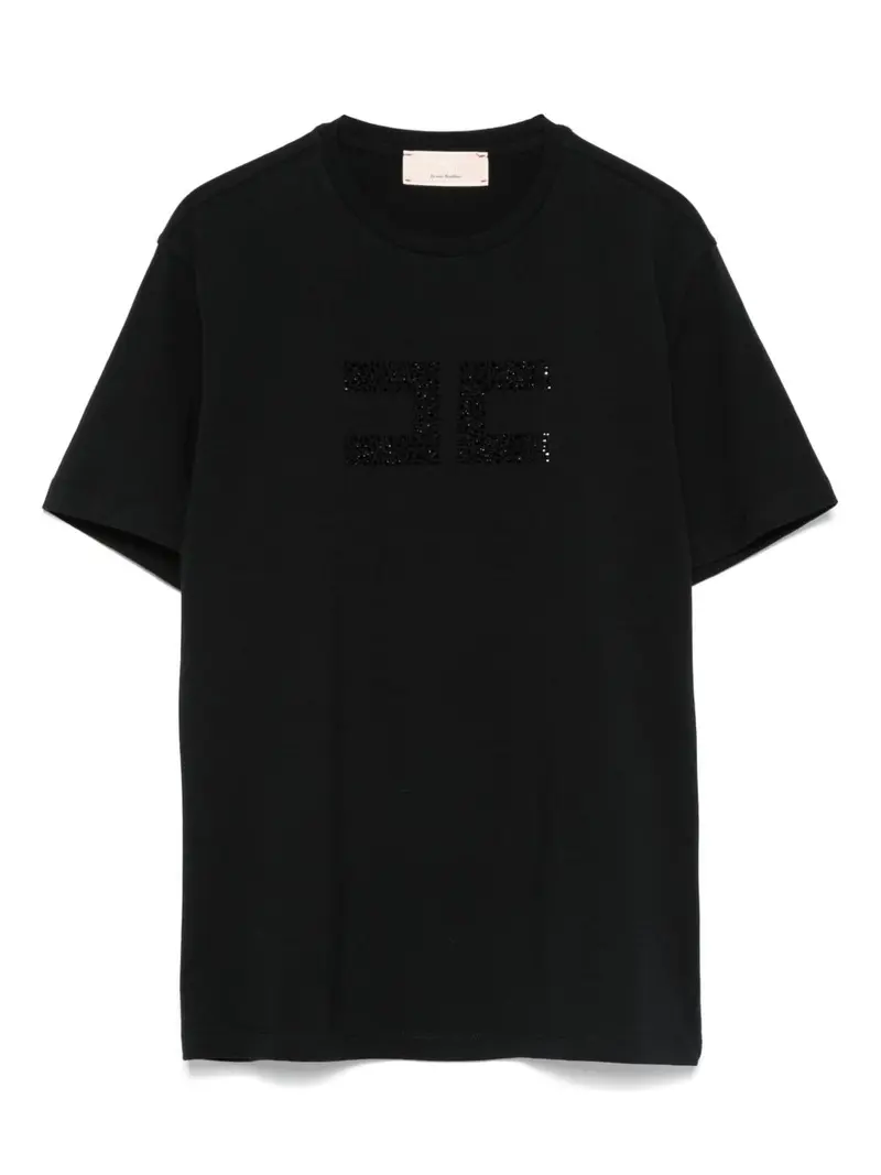 T-shirt nera per bambina