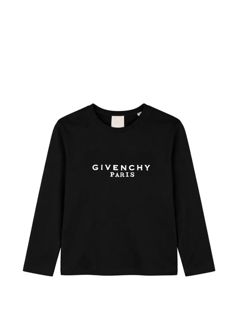 T-shirt nera per bambina