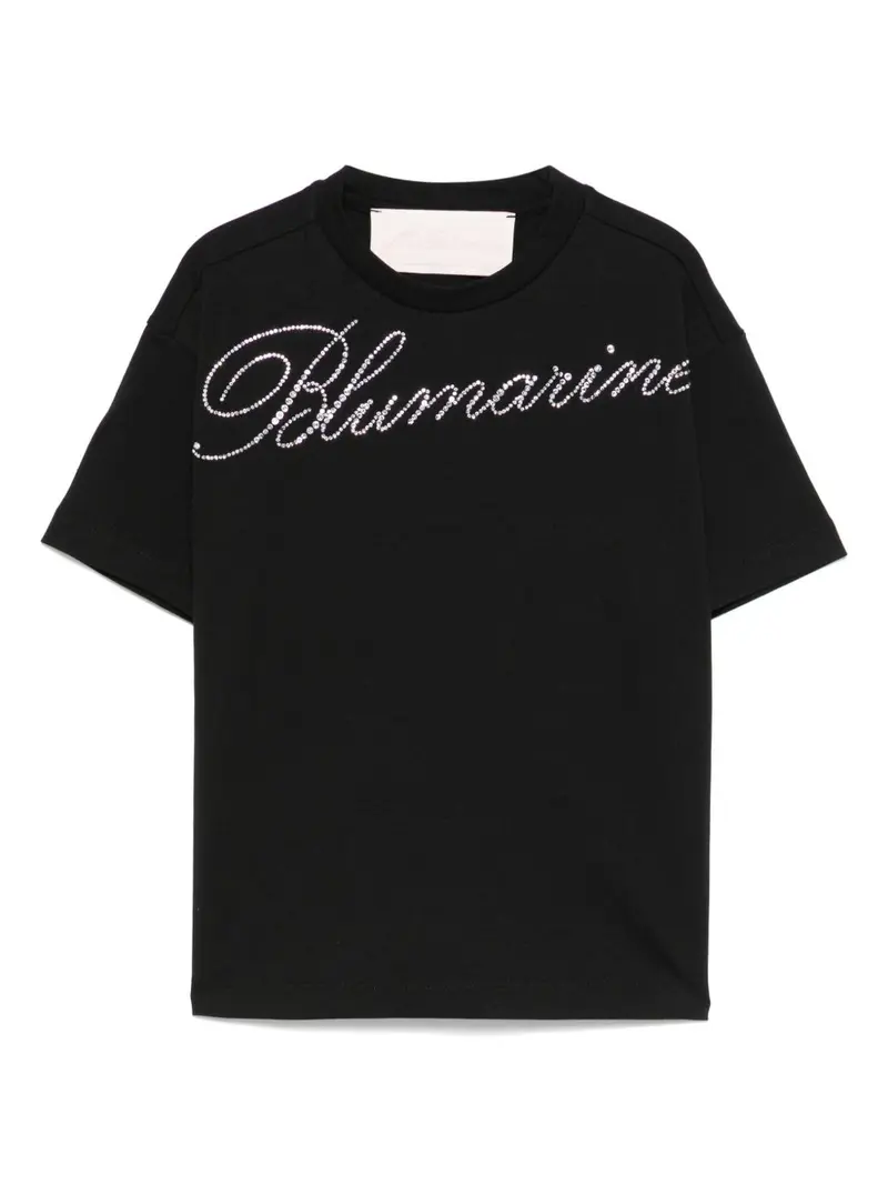 T-shirt nera per bambina