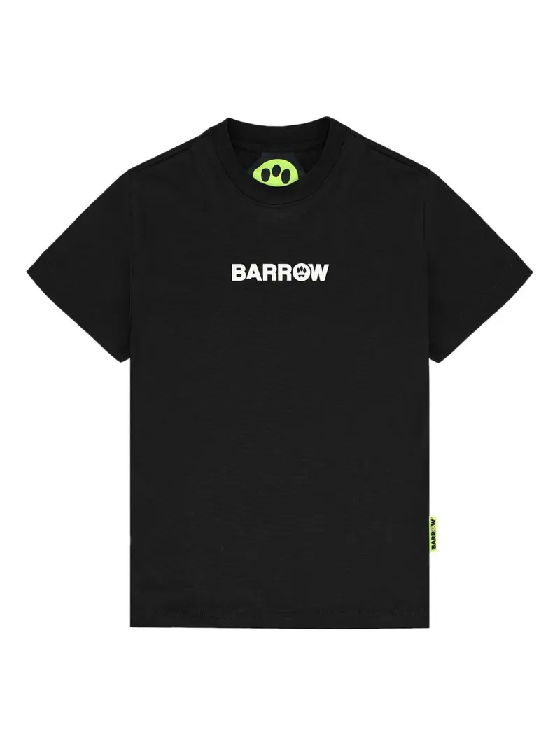 T-shirt nera per bambino