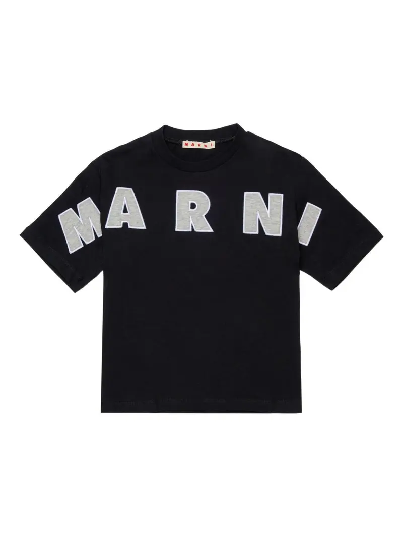 T-shirt nera per bambino
