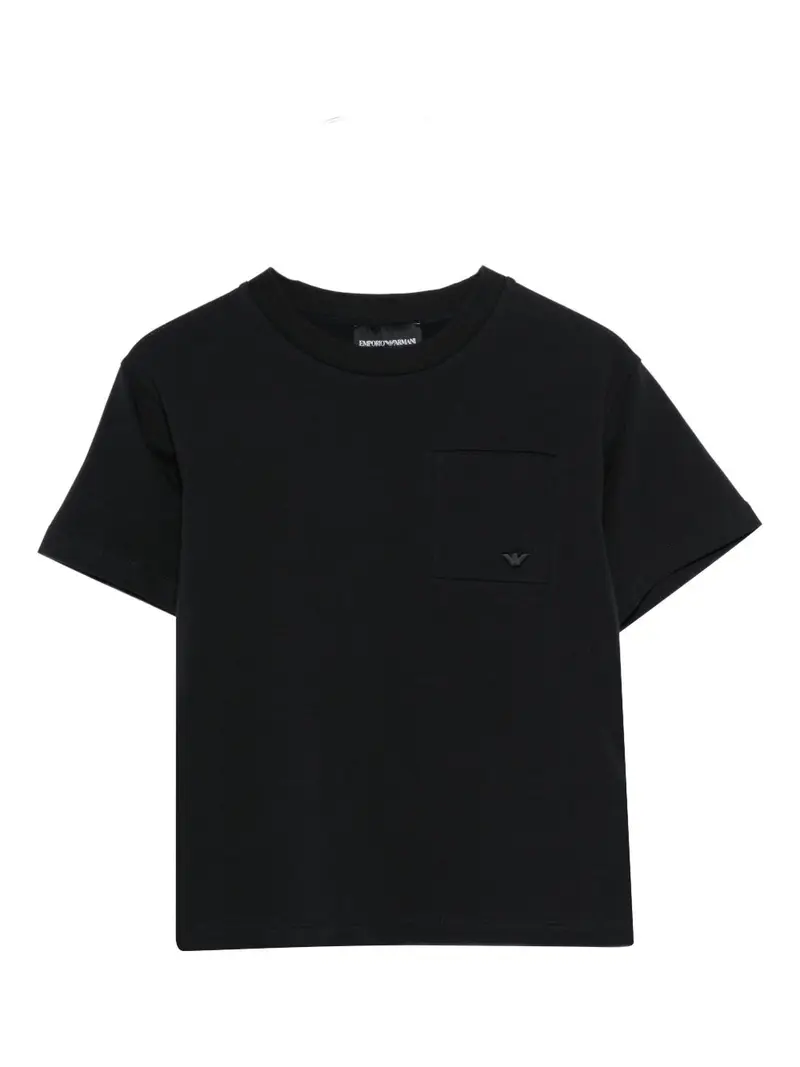 T-shirt nera per bambino