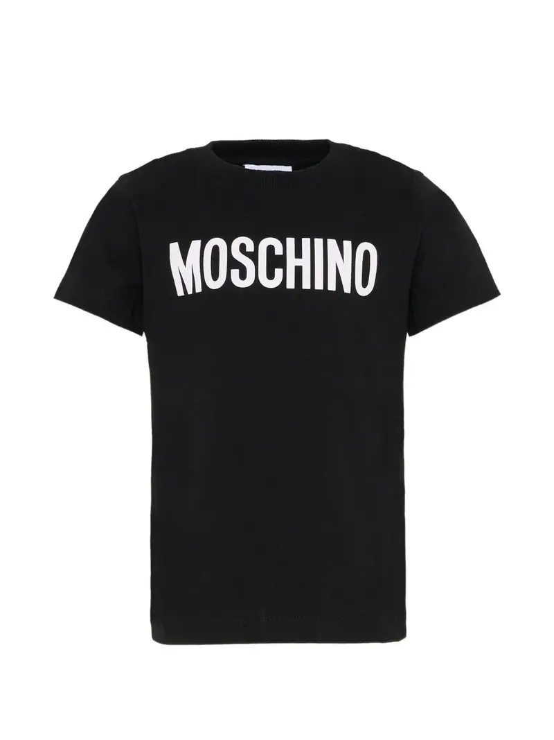 T-shirt nera per bambino