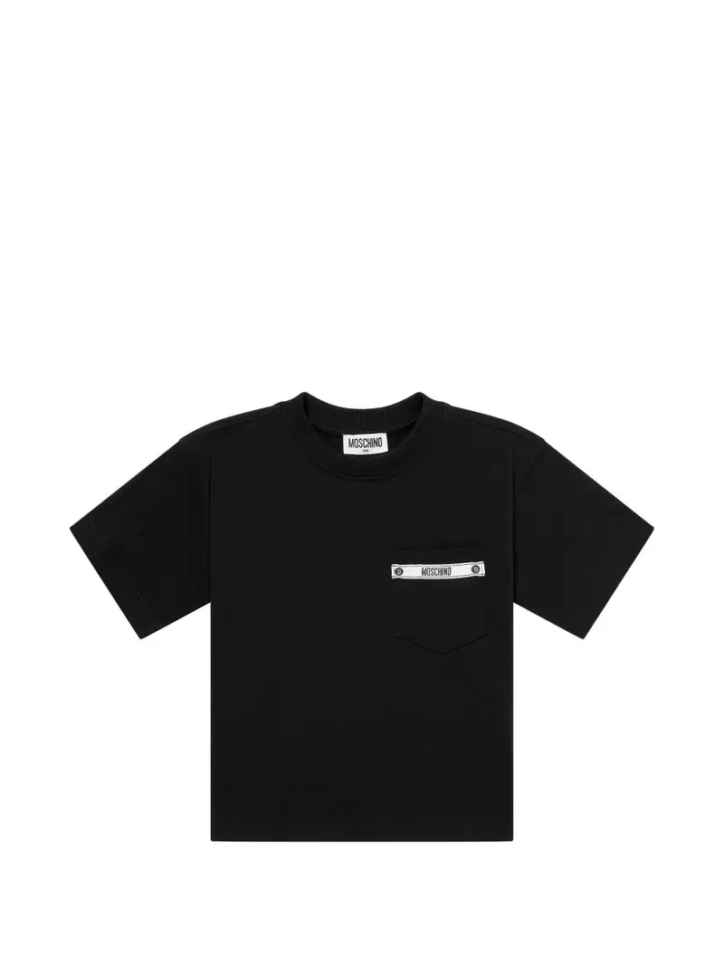 T-shirt nera per bambino