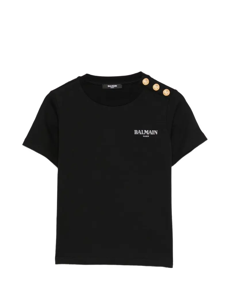 T-shirt nera per bambino