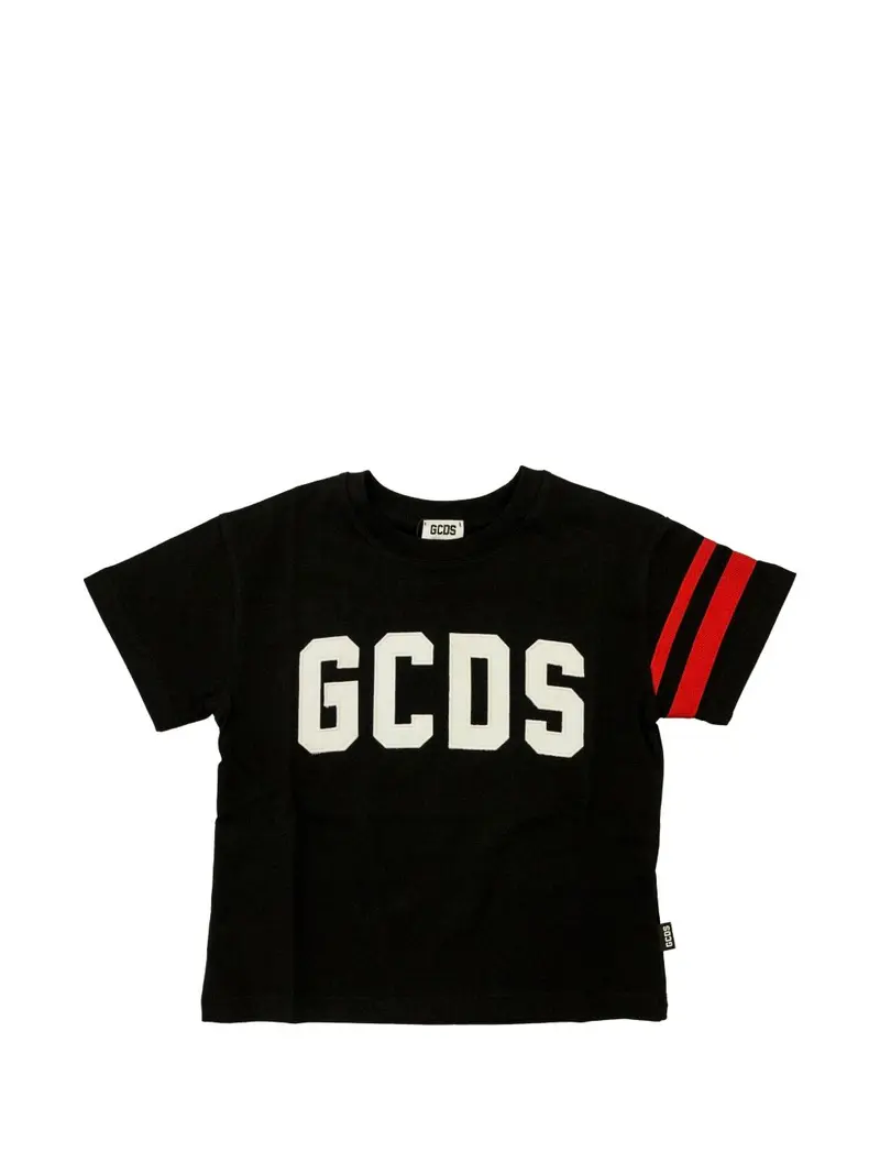 T-shirt nera per bambino