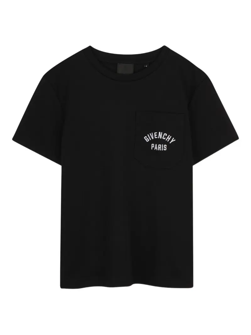 T-shirt nera per bambino