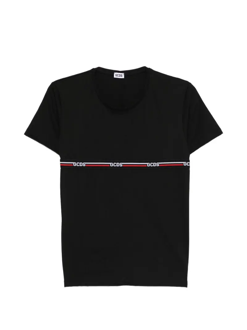 T-shirt nera per bambino