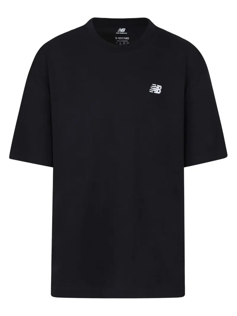 T-shirt nera per bambino