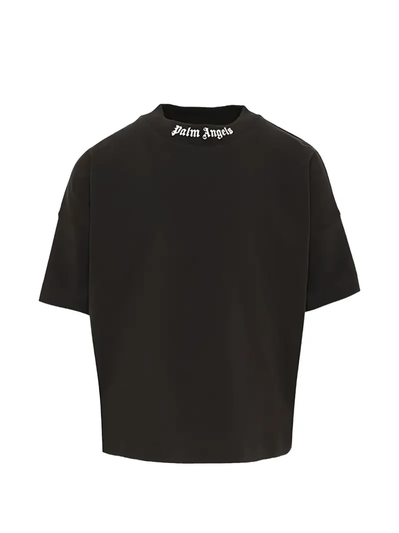 T-shirt nera per bambino