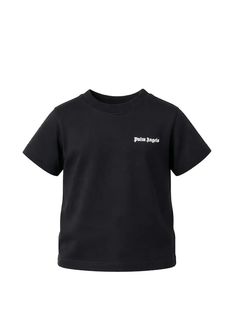 T-shirt nera per bambino