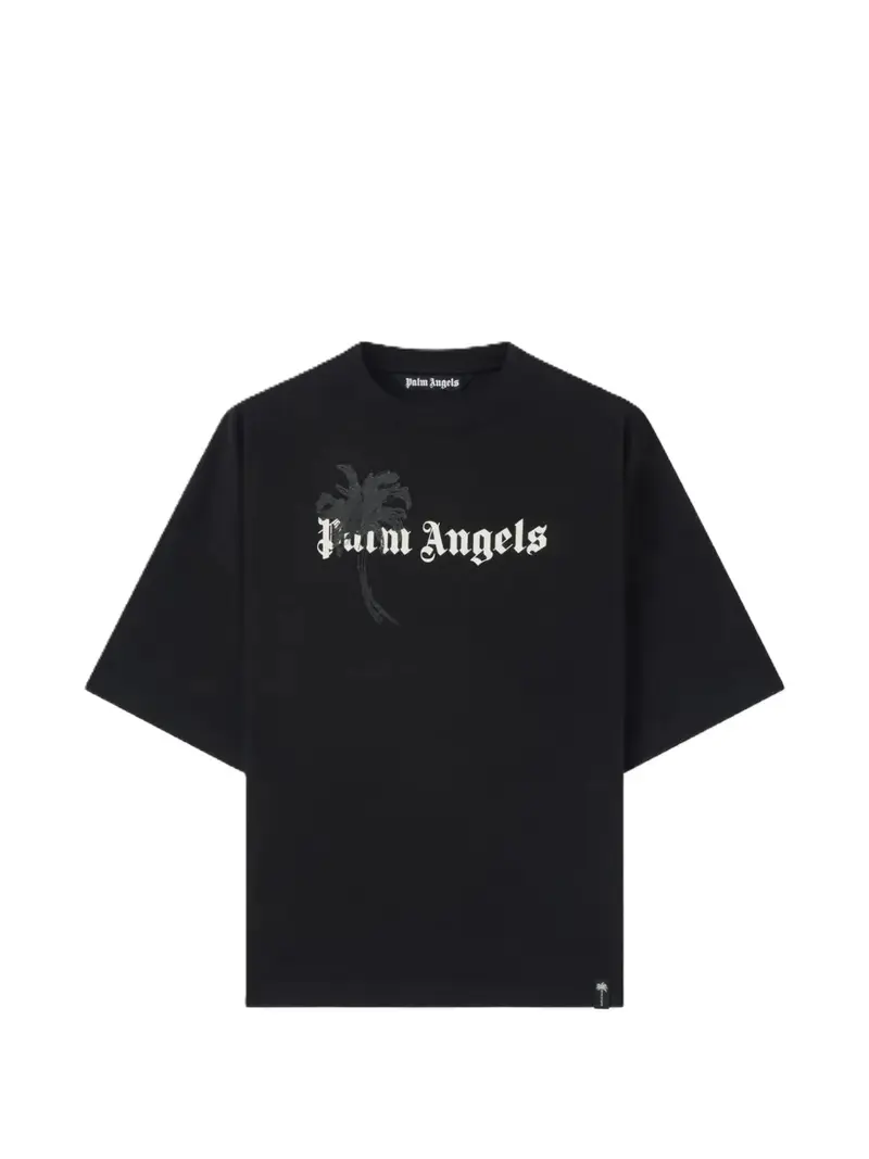 T-shirt nera per bambino