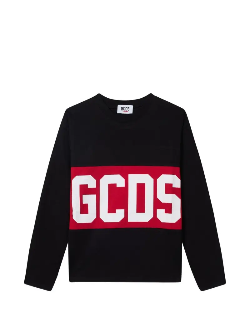 T-shirt nera/rossa per bambino