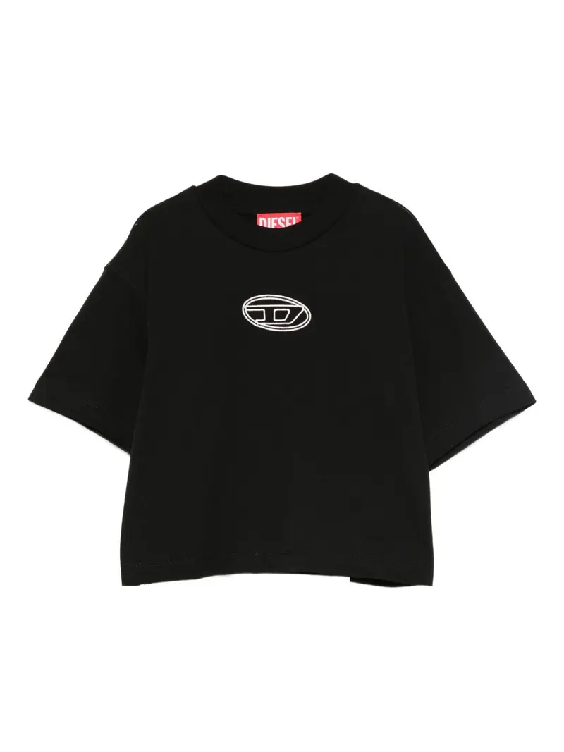 T-shirt nero per bambina