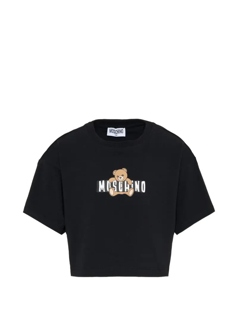 T-shirt nero per bambina