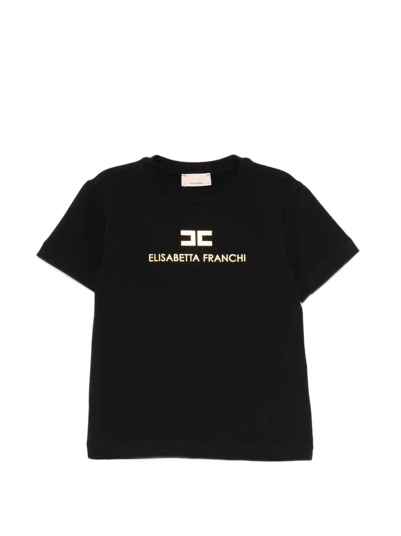 T-shirt nero per bambina