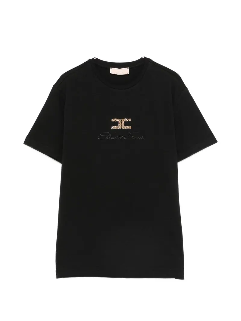 T-shirt nero per bambina