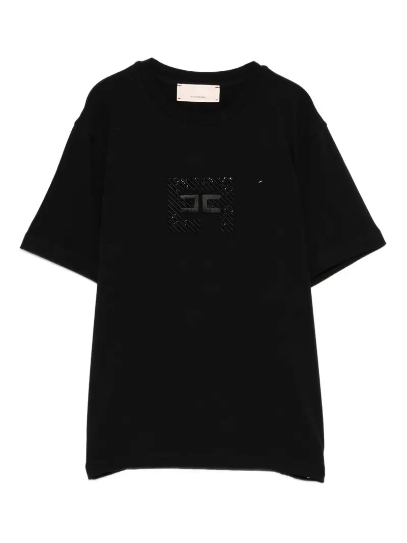 T-shirt nero per bambina